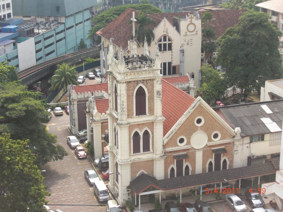 Ausblick vom Zimmer/ 11. Etage Hotel Ancasa