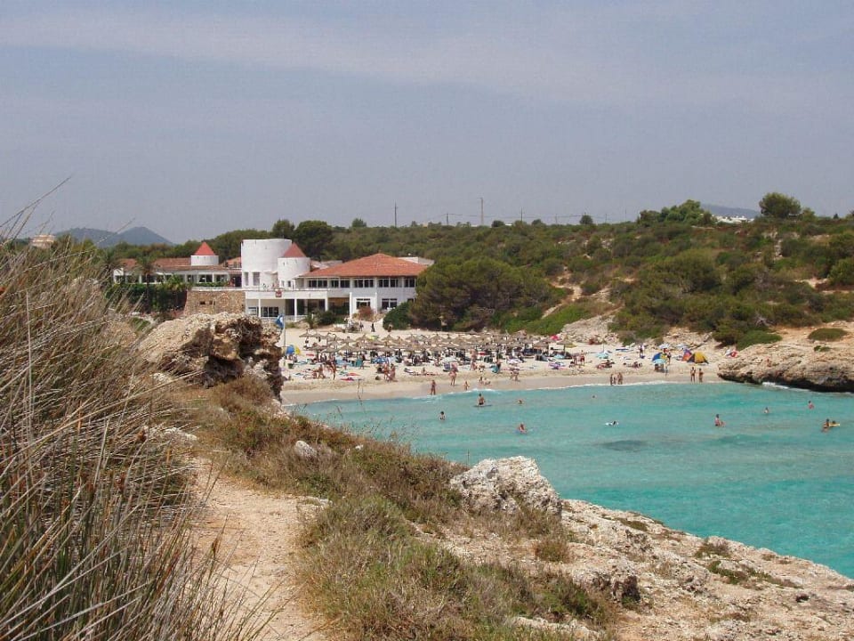 Blick auf das Hotel Iberostar Waves Cala Domingos