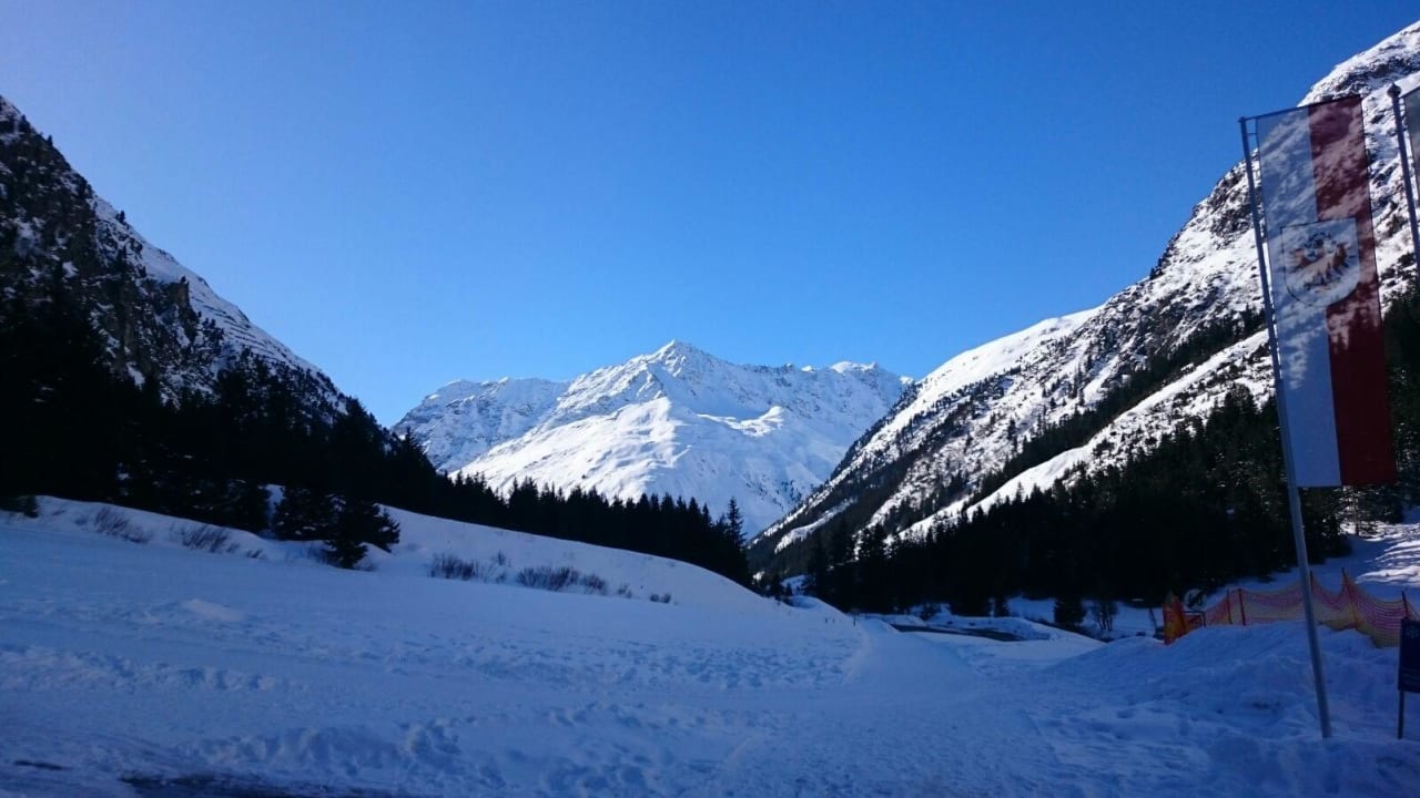 Ausblick vom Balkon Hotel Sonnblick