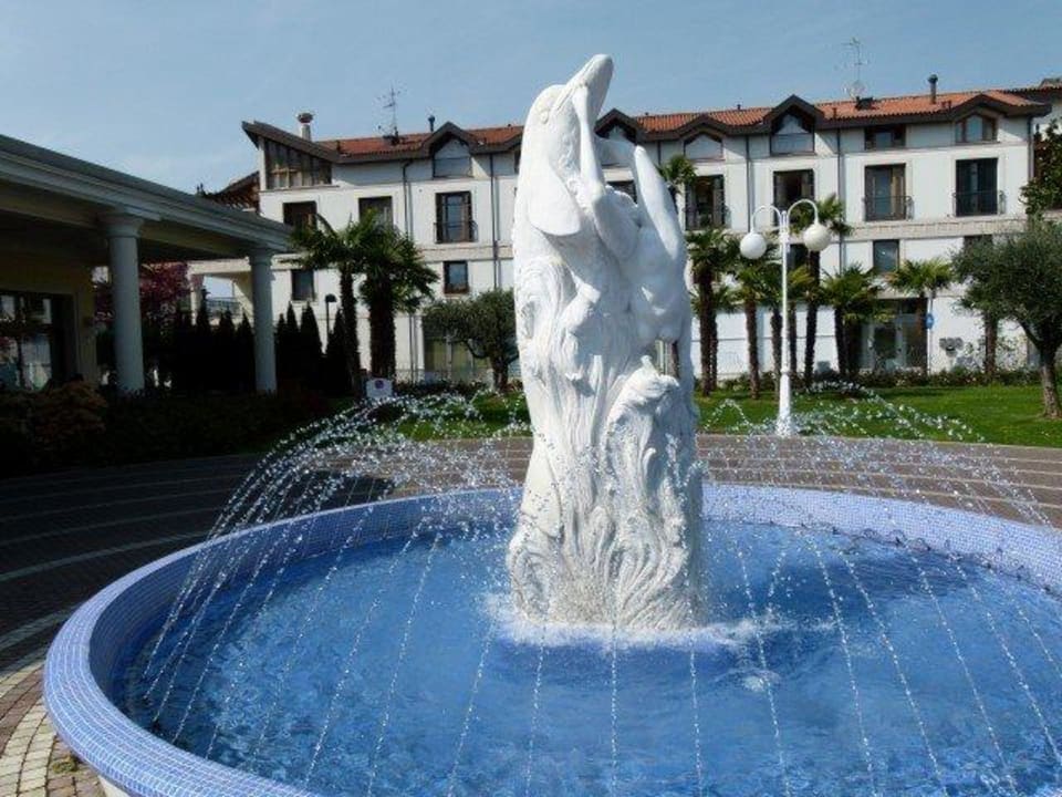 Hoteleingang Hotel Terme All' Alba