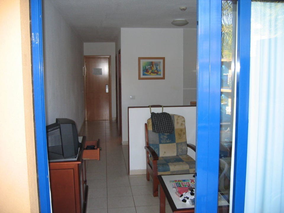 Wohnbereich mit TV BLUESEA Jandia Luz