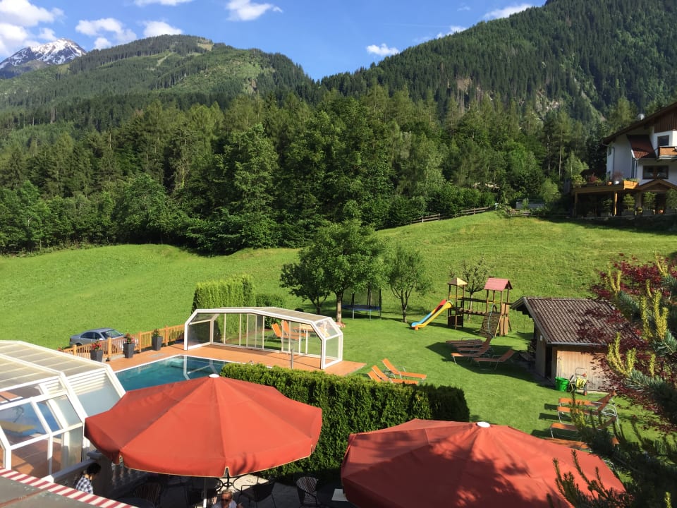 Ausblick Olympia Relax Hotel Leonhard Stock