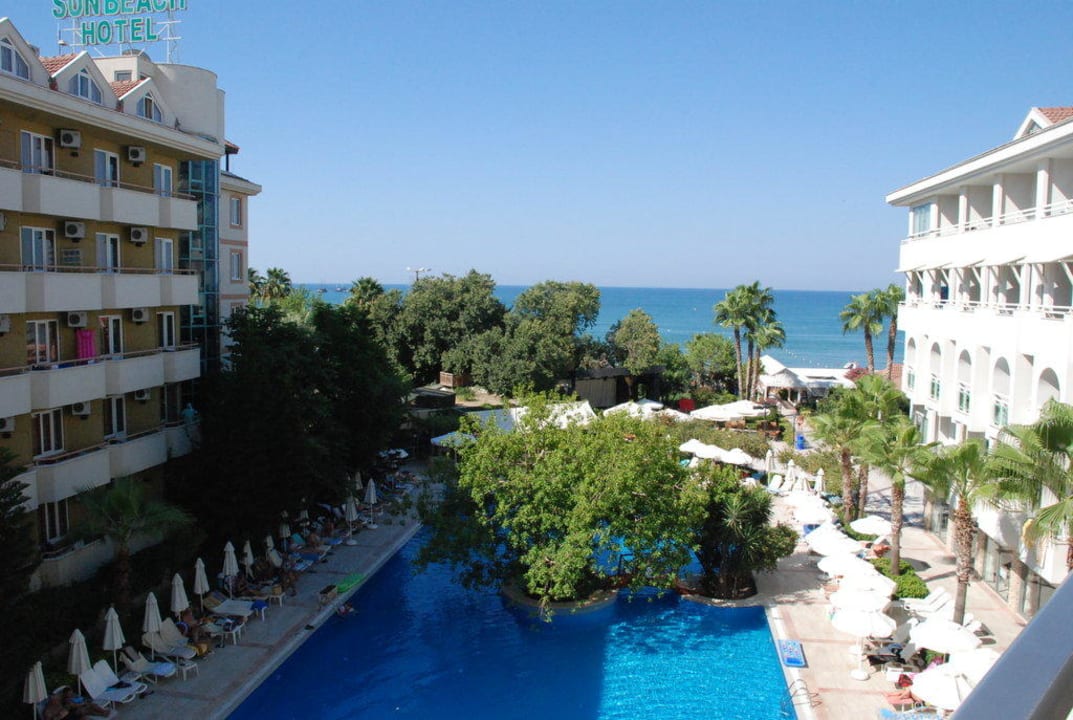 Blick aus dem Zimmer Side Star Beach