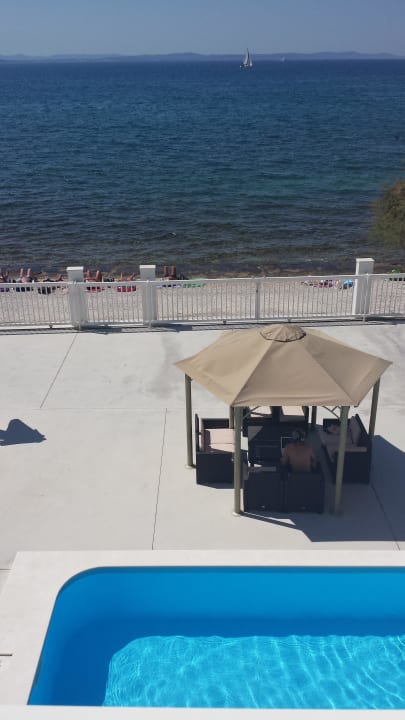 Aussicht von der Terrasse Hotel Villa Triana