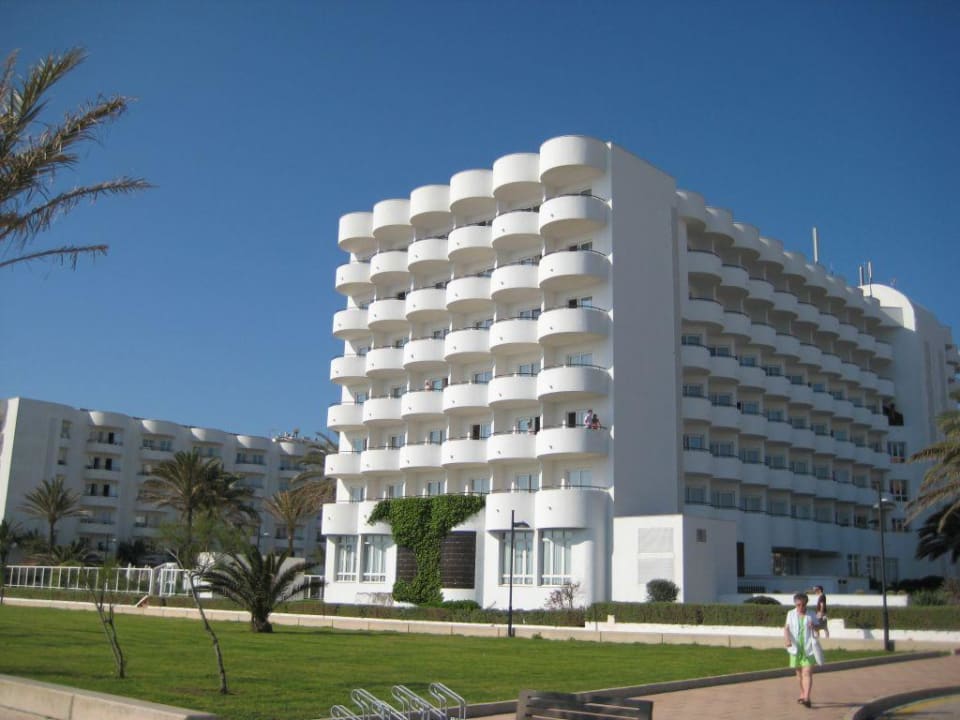 Hotel Hipocampo Playa/Blick vom Strand Hipotels Hipocampo Playa