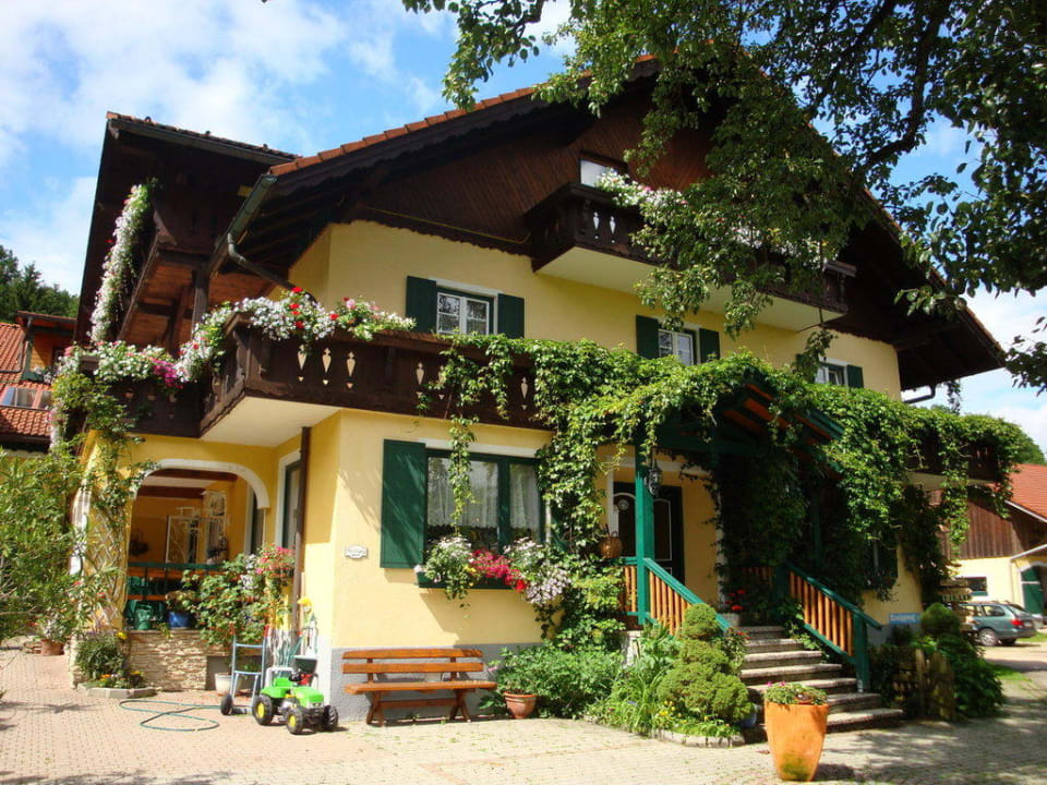 Frontansicht Landhotel Waldmühle