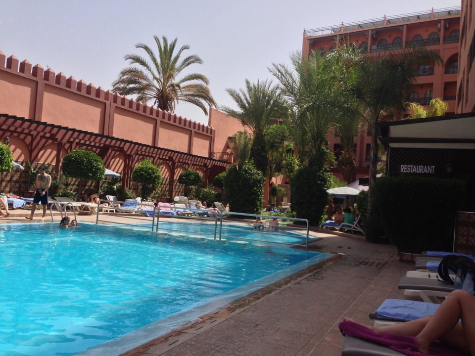 Blick vom Pool Hotel Diwane