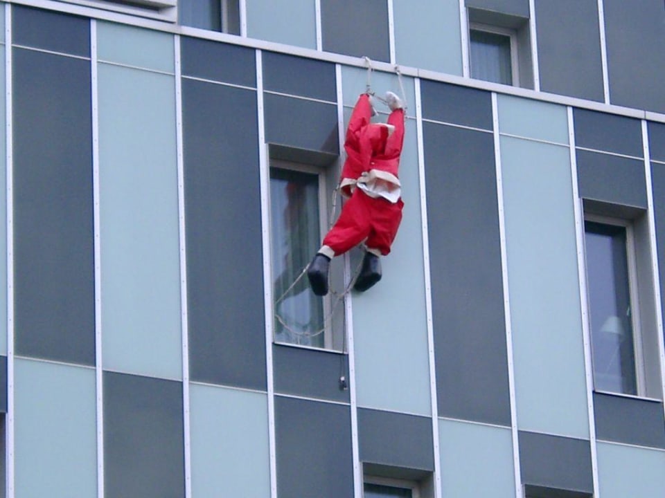 Weihnachtsdekoration Mercure Hotel Hamburg Mitte