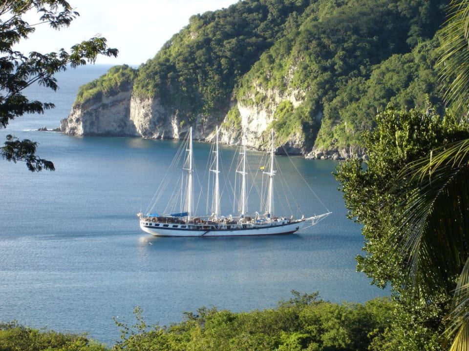 Traumausblick Hotel Pointe Batterie Cottage-Villas