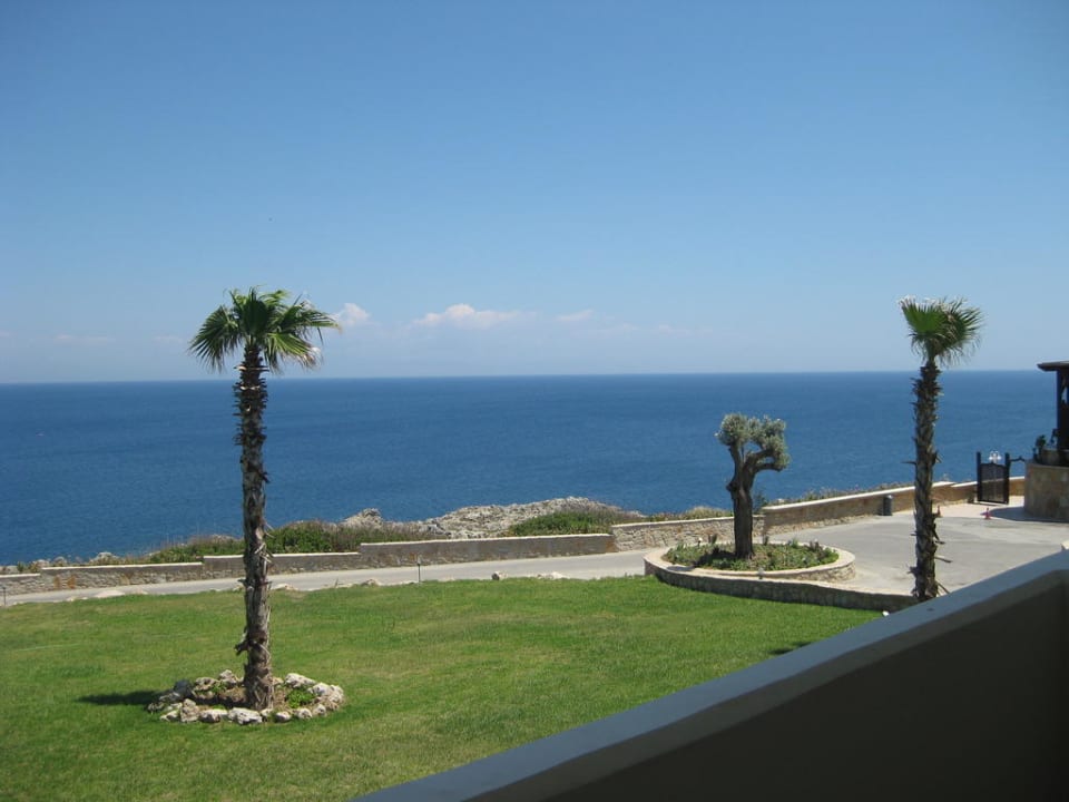 Ausblick vom Balkon Hotel Kalithea Horizon Royal