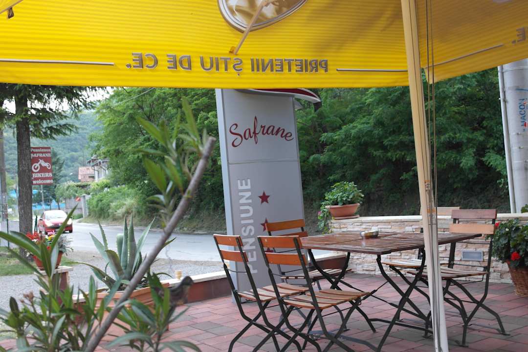 Terrasse mit Talview by Trensator Pensiune Safrane