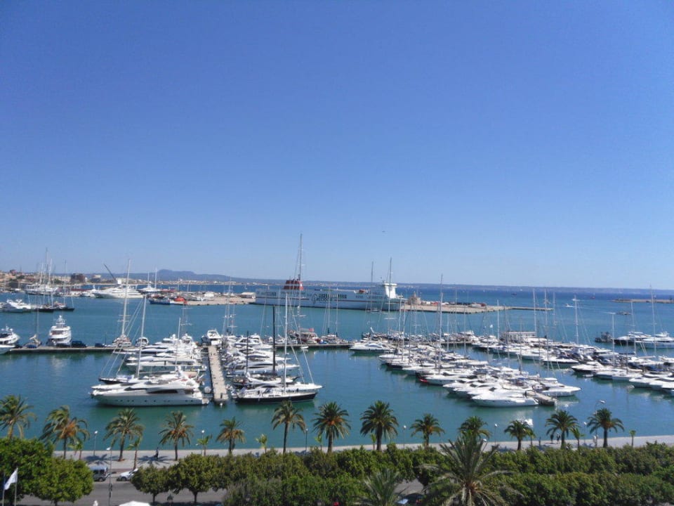 Ausblick aus dem 6. Stock Melia Palma Marina