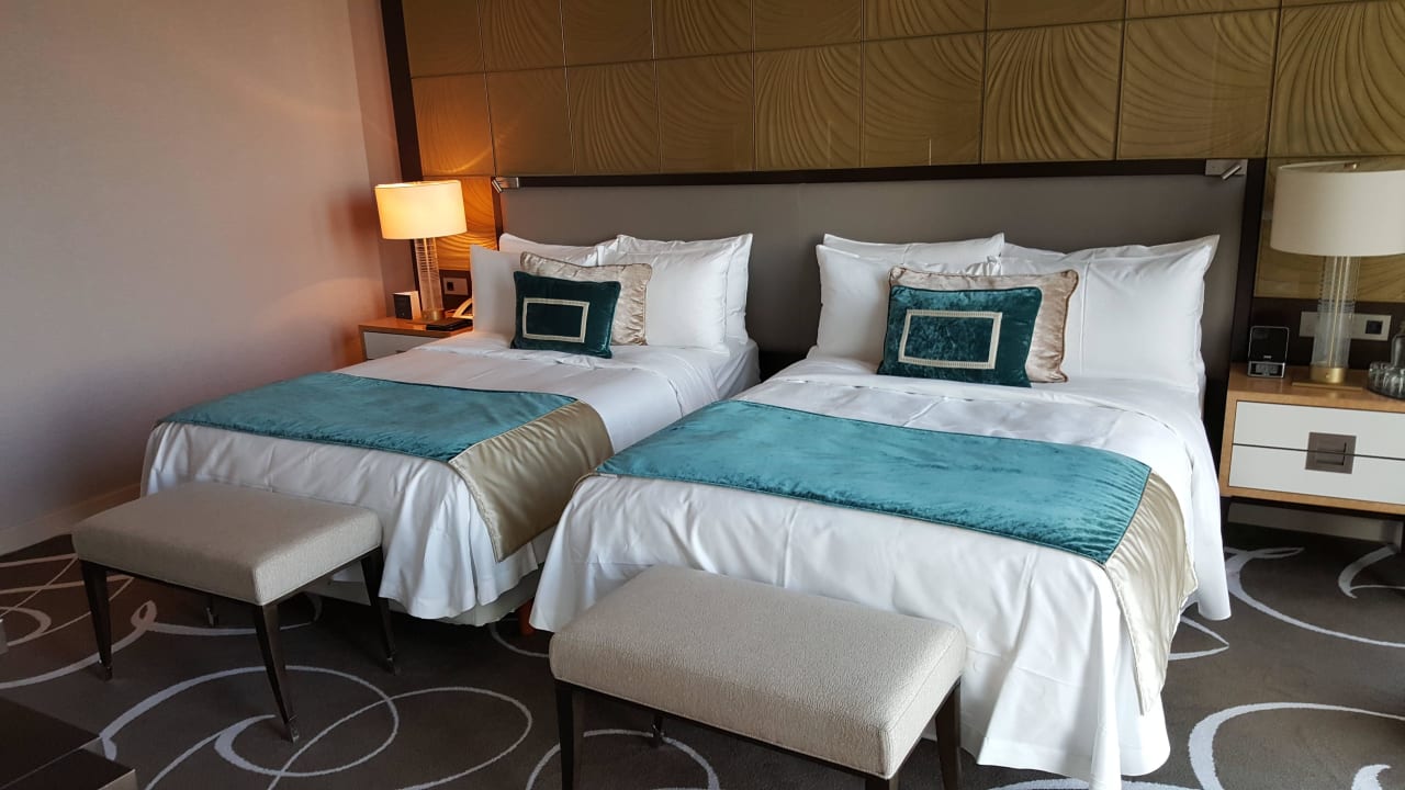 Tower Suite Twin  Schlafbereich Waldorf Astoria Berlin