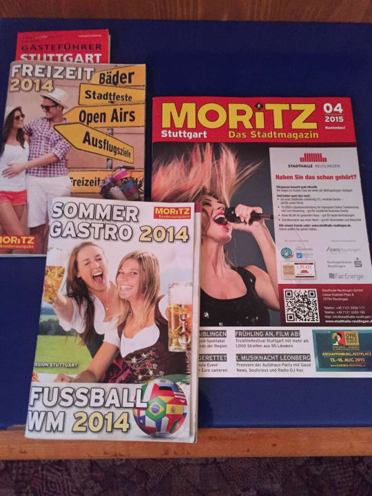 Aktuelle Zeitschriften im April 2015 Enjoy Hotel Garni Korntal