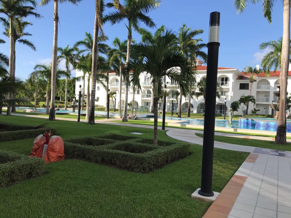 Gartenanlage Hotel Riu Palace Mexico