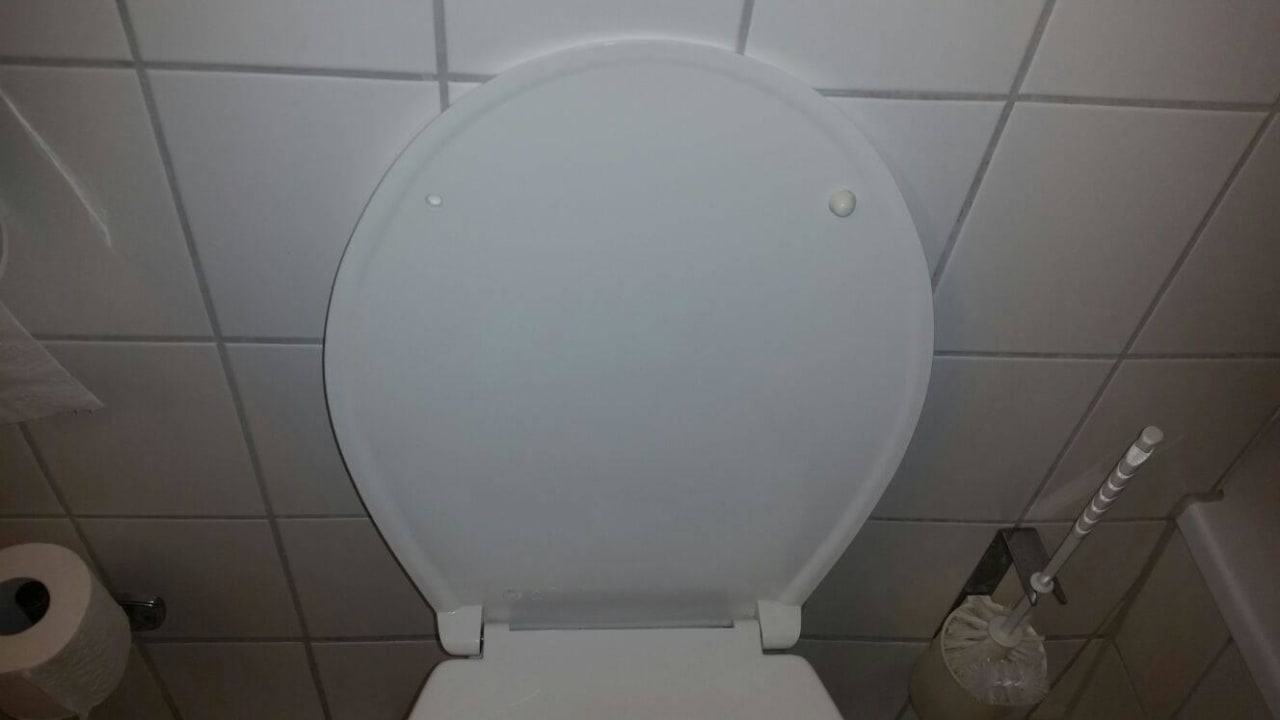 Kaputter Toilettendeckel komplettes Hotel so!!!  Hotel Herzog Heinrich
