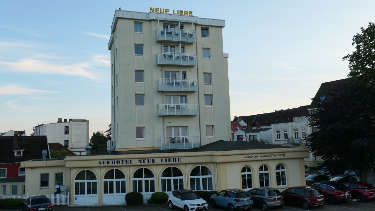 Außenansicht Seehotel Neue Liebe