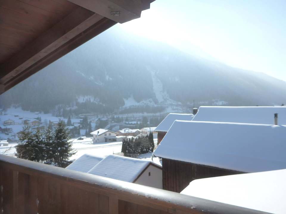 Vom Balkon / view from balcony Appartement Brunnenhof