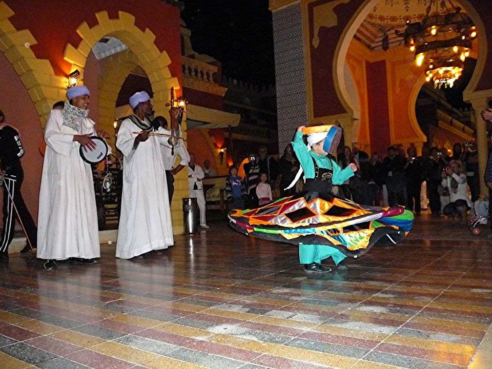 Blick vom Sindbad Restaurant Pickalbatros Alf Leila Wa Leila Resort - Neverland Hurghada