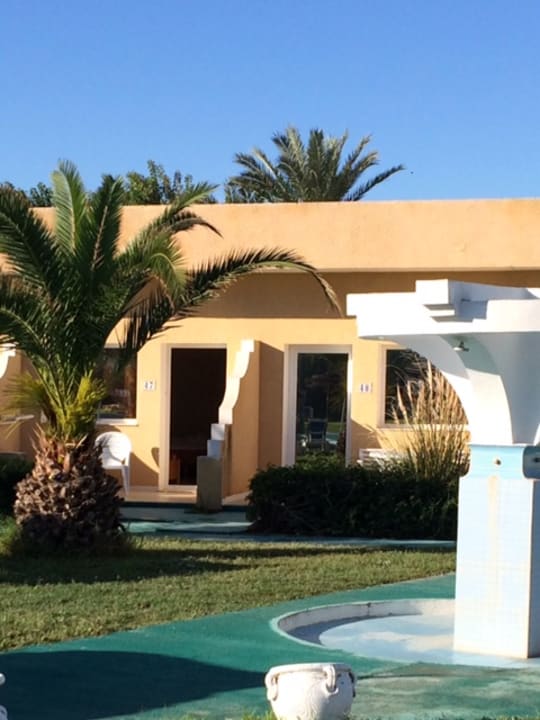 Ausblick Hotel Les Palmiers