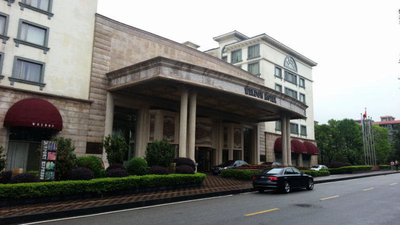 Eingang Weldon Hotel