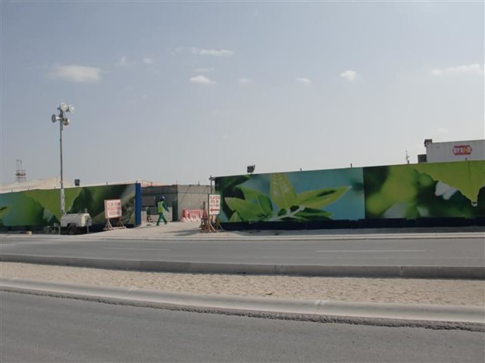 Baustelle neben St. Regis The St. Regis Saadiyat Island Resort, Abu Dhabi