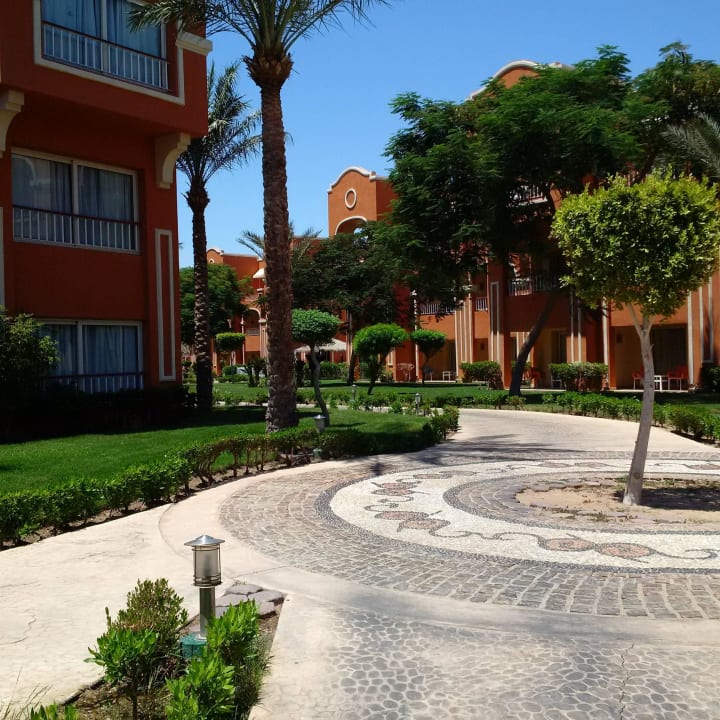 Blick in die Hotelanlage Sentido Caribbean World Soma Bay