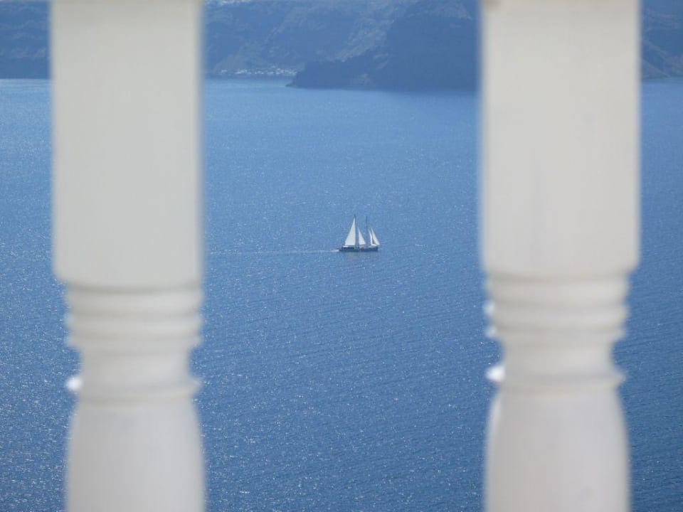 View from a deck chair Hotel Homeric Poems