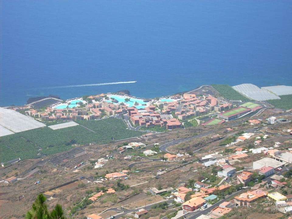 Blick aufs Hotel von oben La Palma Princess
