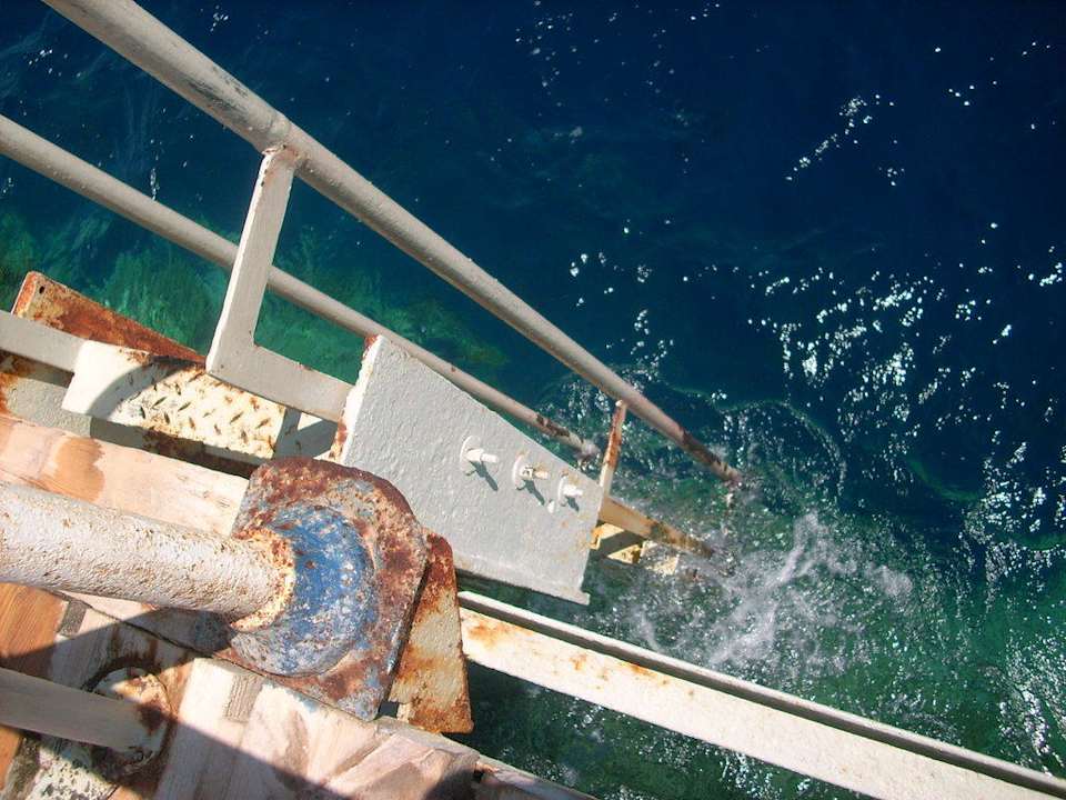 Der Einstieg ins Meer Charmillion Sea Life Resort