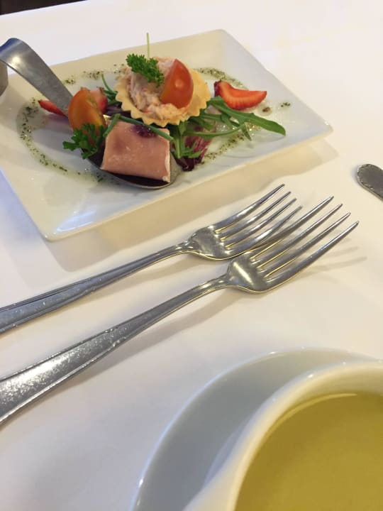 Vorspeise und Suppe Hotel Riu Madeira