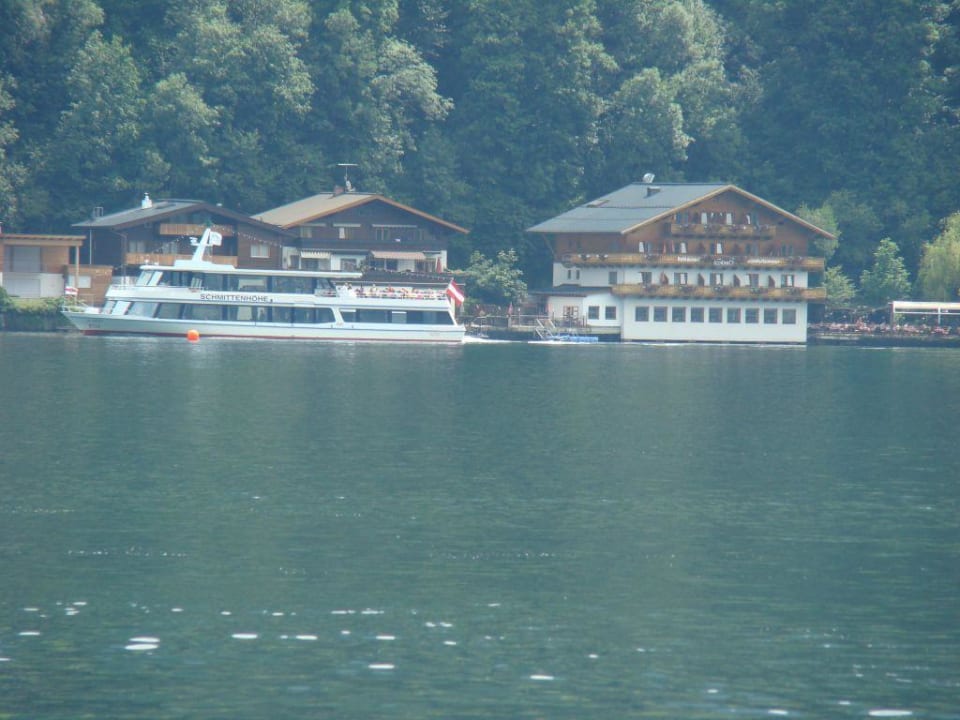 Hotel von Zell am See aus fotografiert Hotel Garni Seestrand