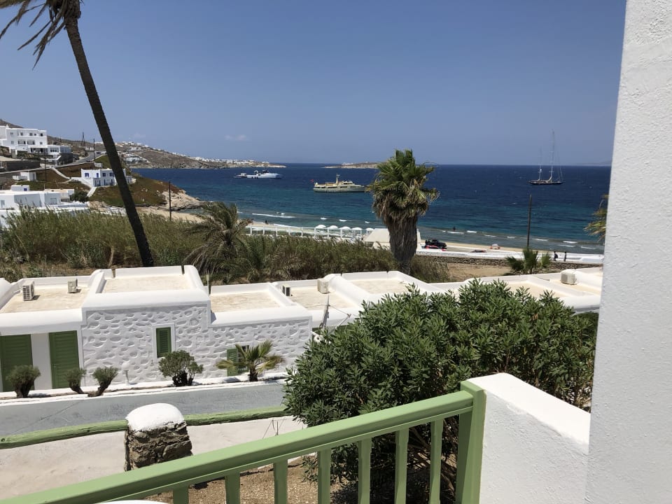 Ausblick Hotel Mykonos Beach