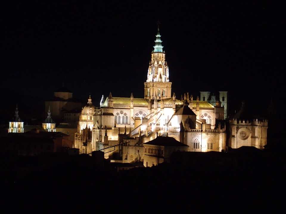 Вид из окна номера Hotel Almunia de San Miguel