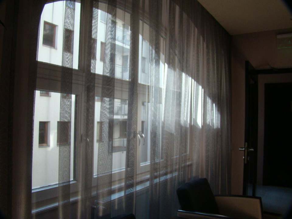Großes Zimmerfenster Hotel Carat Budapest