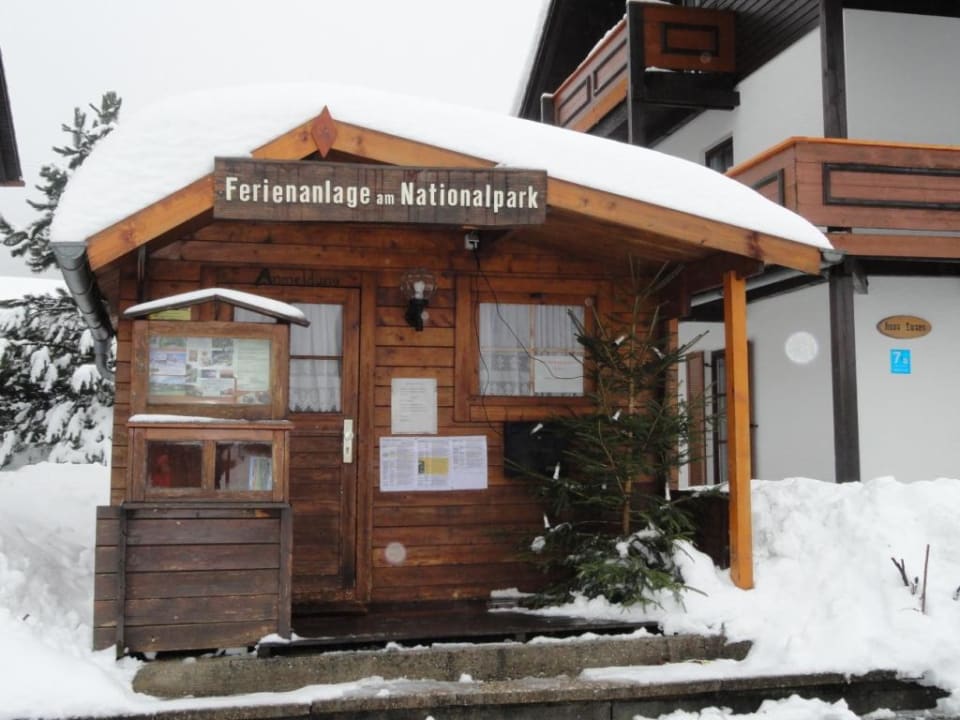 Rezeption Ferienwohnanlage am Nationalpark