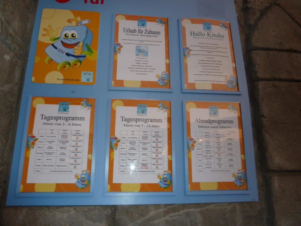 Wochenplan Entertainment TUI KIDS CLUB Felicia Village