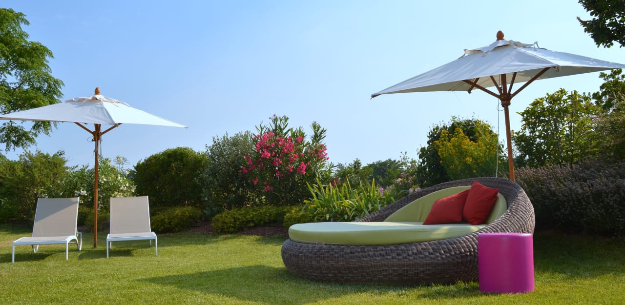 Gartenanlage The Ziba Hotel & Spa