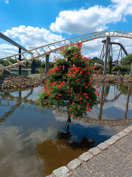Gartenanlage Heide Park Abenteuerhotel