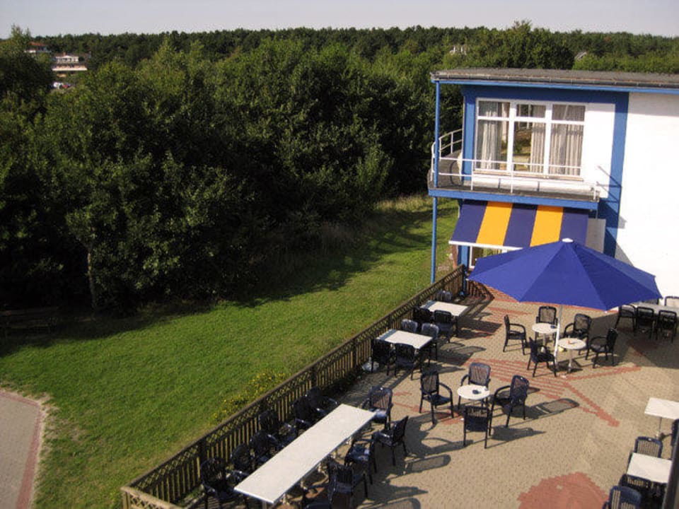 Große Sonnenterrasse Haus Stella Maris