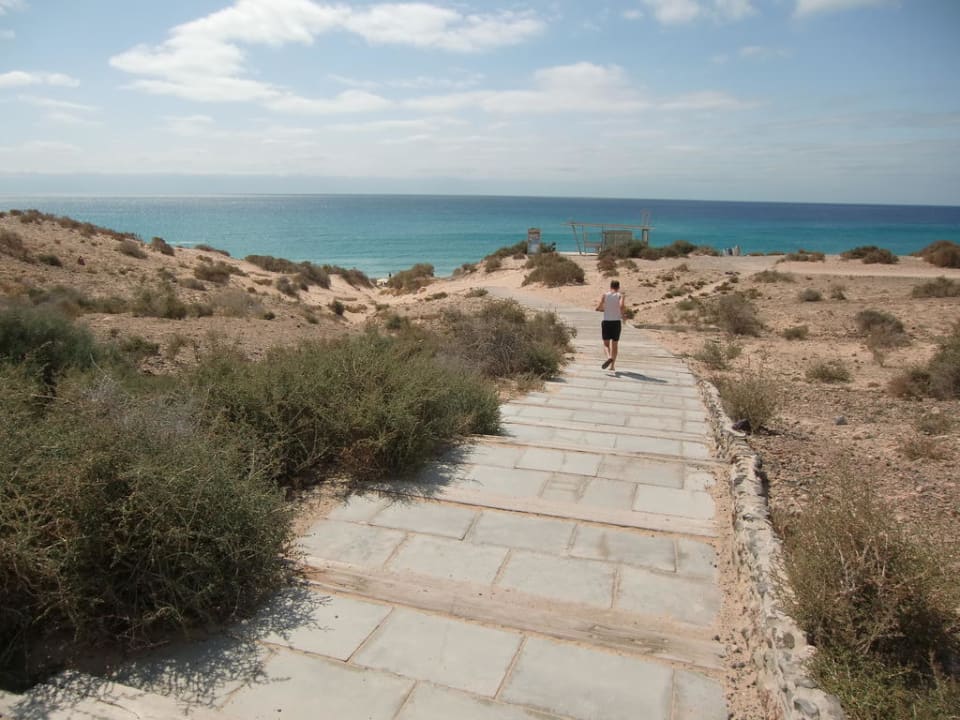 Zugang zum Strand H10 Playa Esmeralda - Adults only