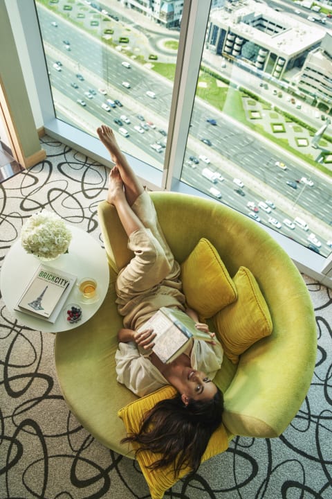 Zimmer Sofitel Hotel Dubai Downtown