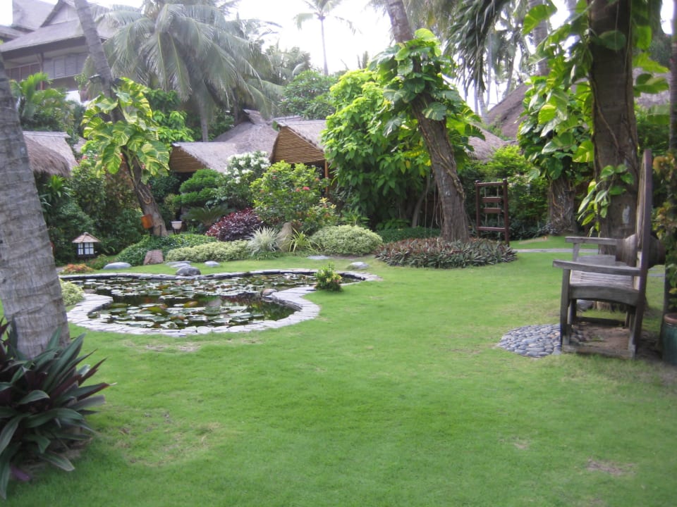 Teich am Hauptweg Bamboo Village Beach Resort & Spa