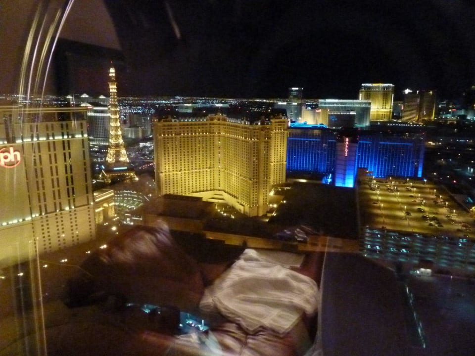 Ausblick vom 54 Stock Hotel Elara - a Hilton Grand Vacations Hotel Center Strip