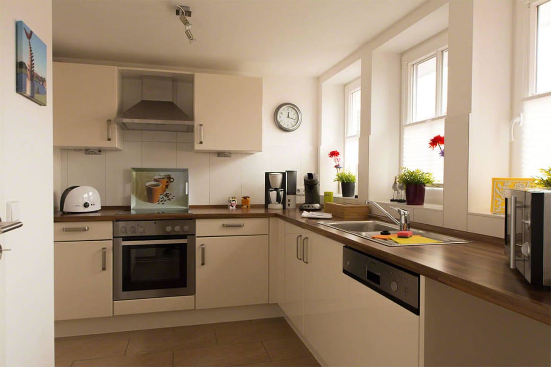 Küche Ferienwohnung Krabbenkorb Greetsiel