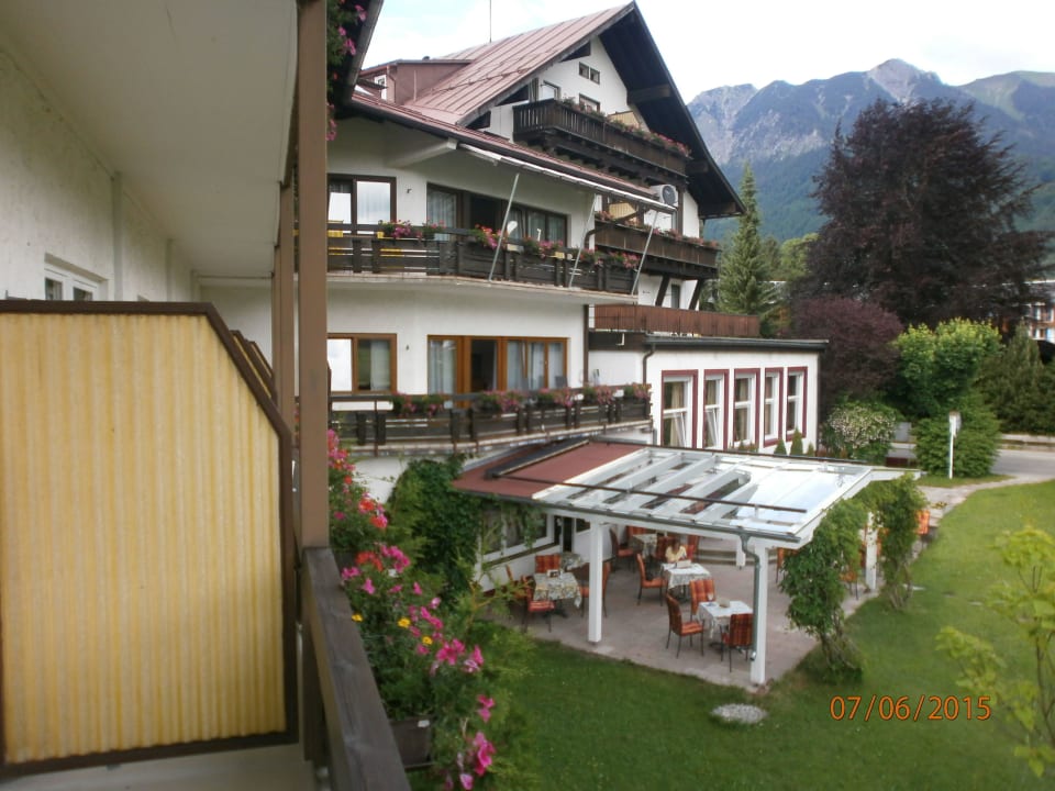 Sonnige Terrasse Hotel Wittelsbacher Hof