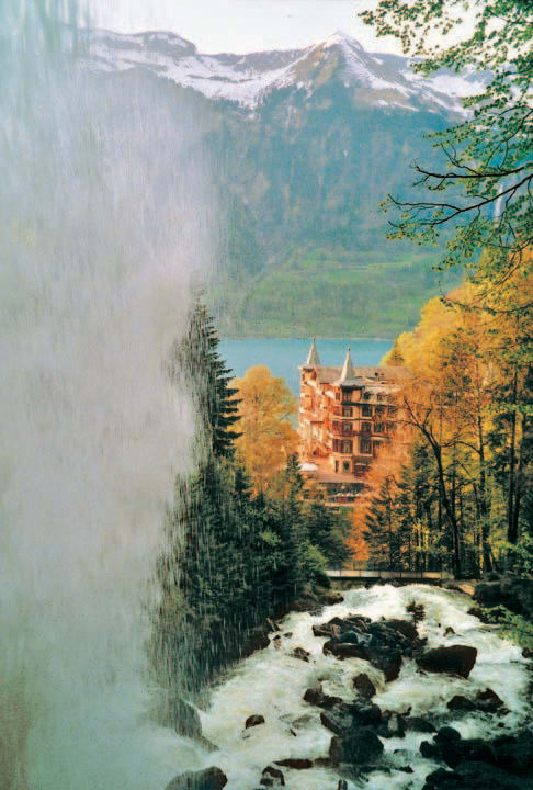 Aussenansicht Grandhotel Giessbach