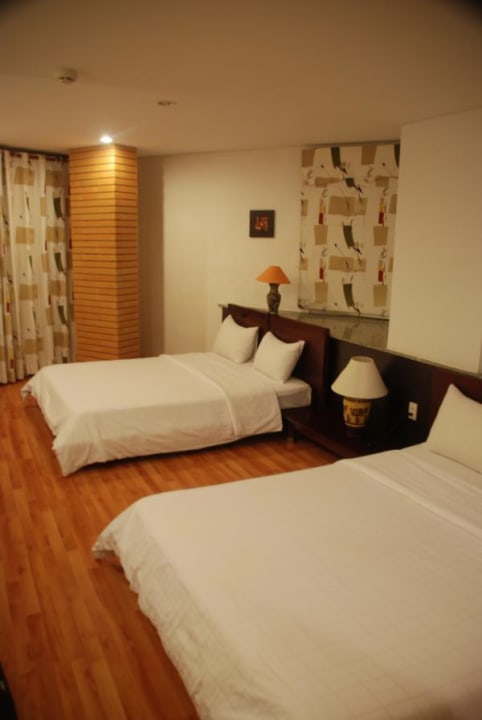 Unser Zimmer Kim Tho Hotel