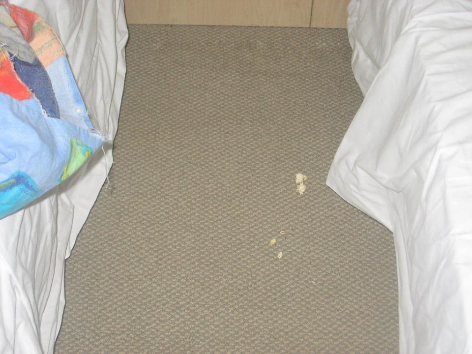 Unter dem Bett Park Hotel Golden Beach