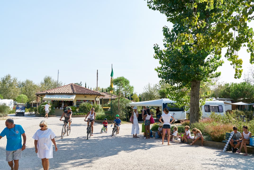 Ausblick Villaggio Camping Paradiso